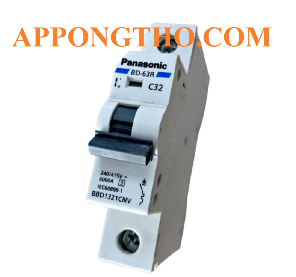 Aptomat RCBO 1P+N 32A 100mA Panasonic BBP13232HV