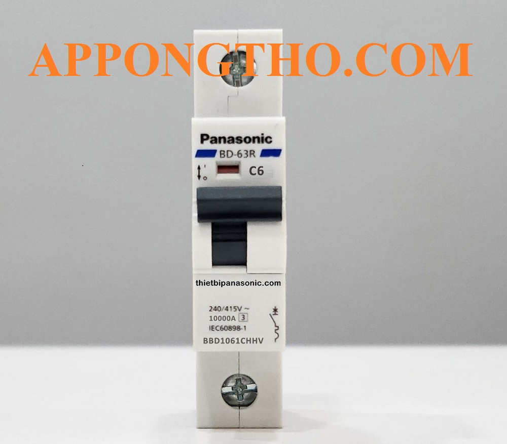 Aptomat RCBO 1P+N 16A 30mA Panasonic BBP11632HV