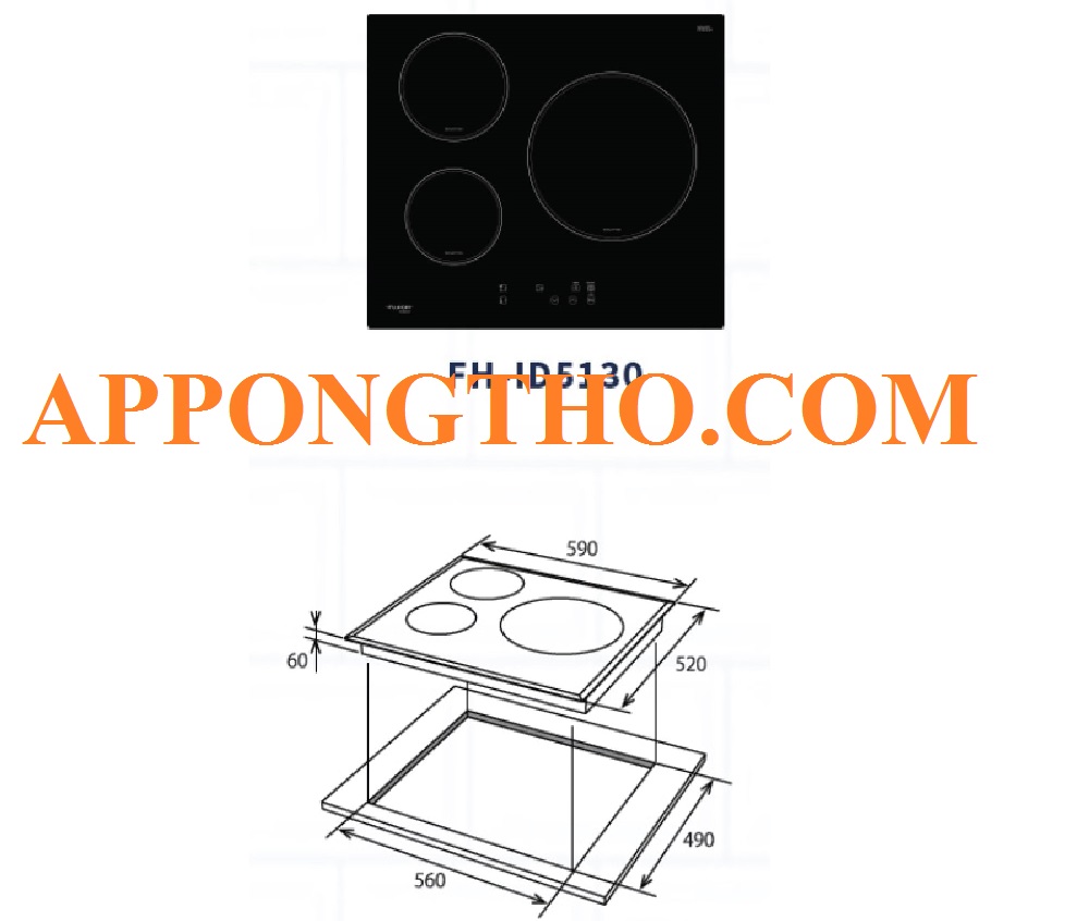 Cấu tạo mặt kính bếp điện từ