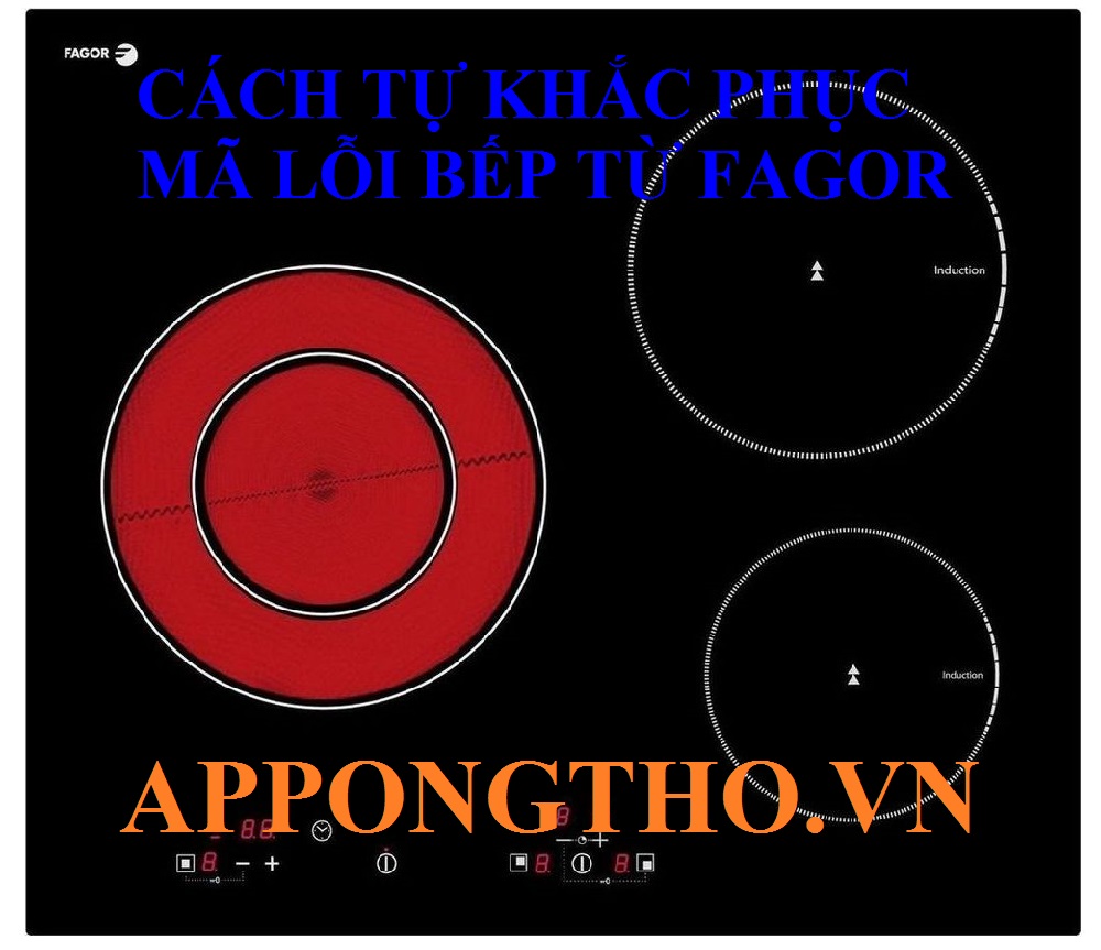 Mã lỗi bếp điện từ Fagor là gì?