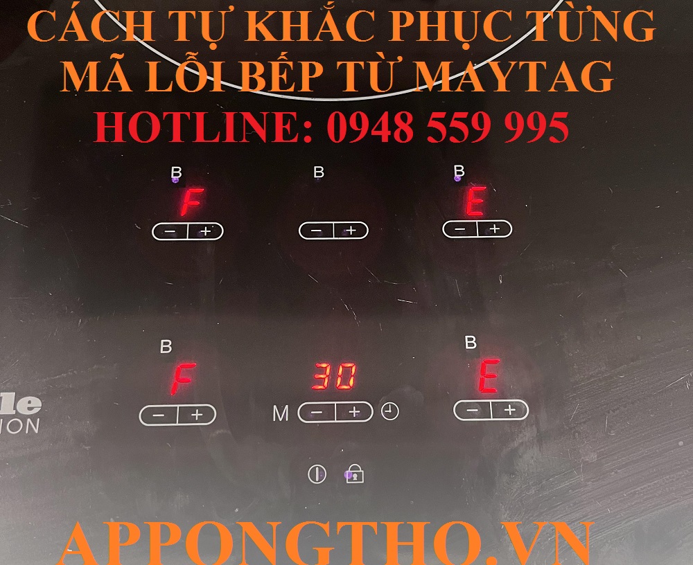 Lợi ích khi hiểu được mã lỗi trên bếp từ Maytag