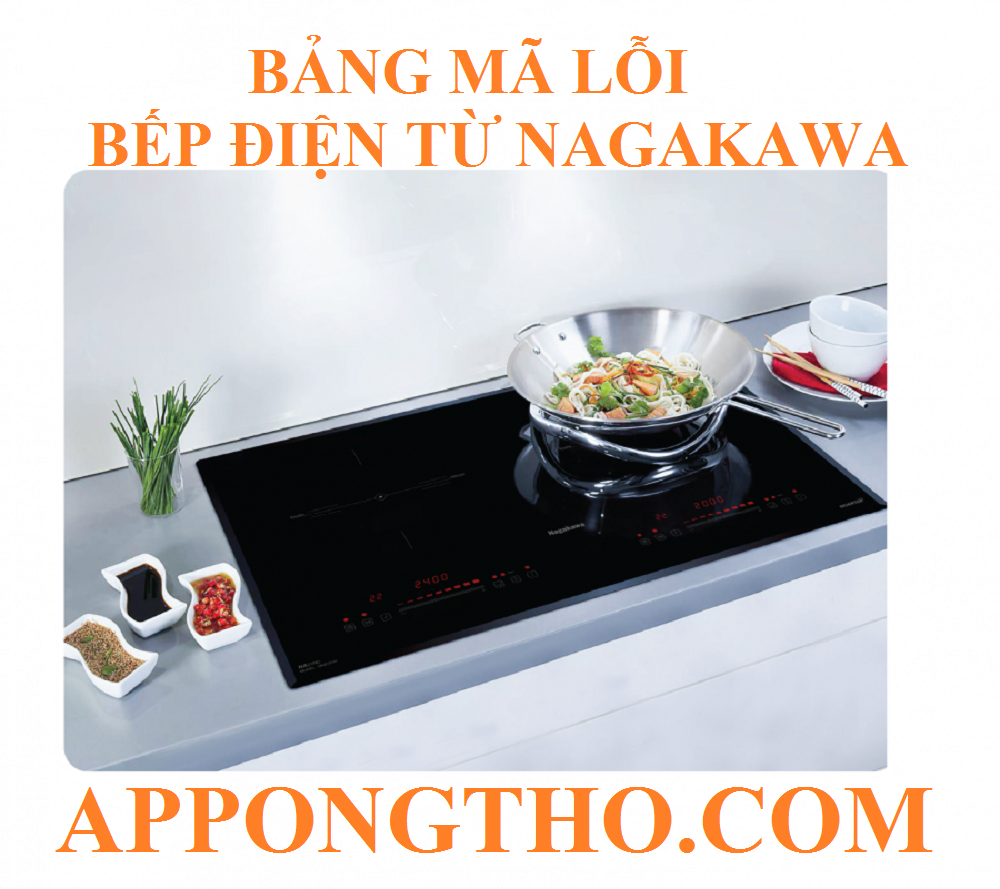 Cách phòng tránh bếp từ Nagakawa báo lỗi