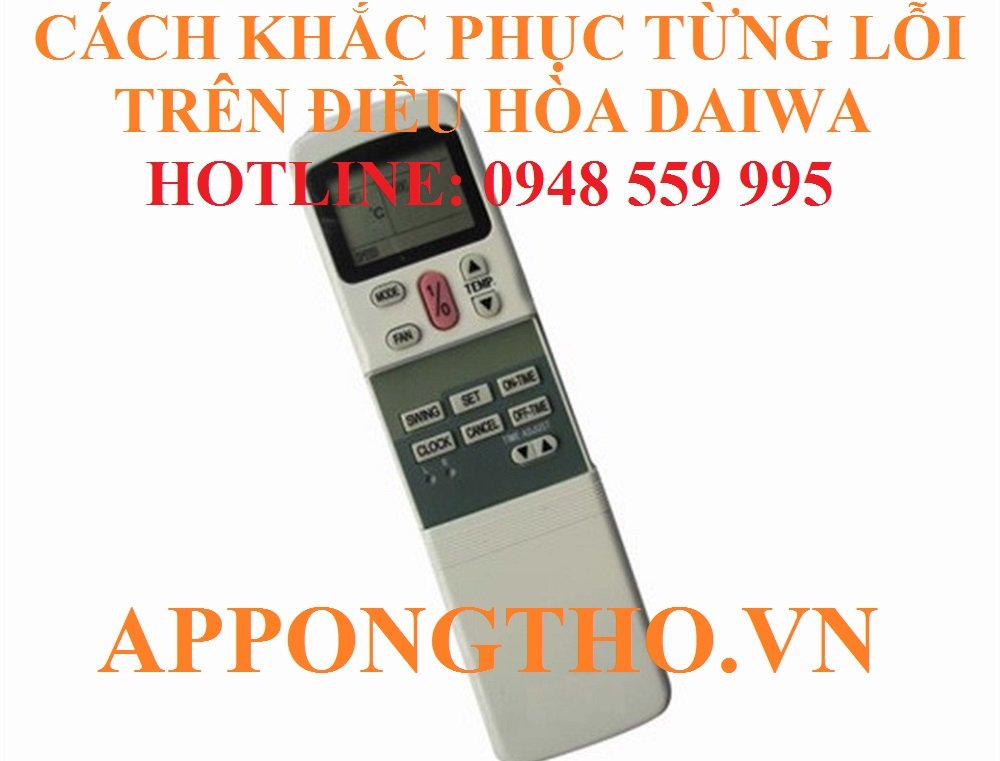 6. Điều hòa Daiwa báo lỗi E9 – Đóng băng dàn lạnh