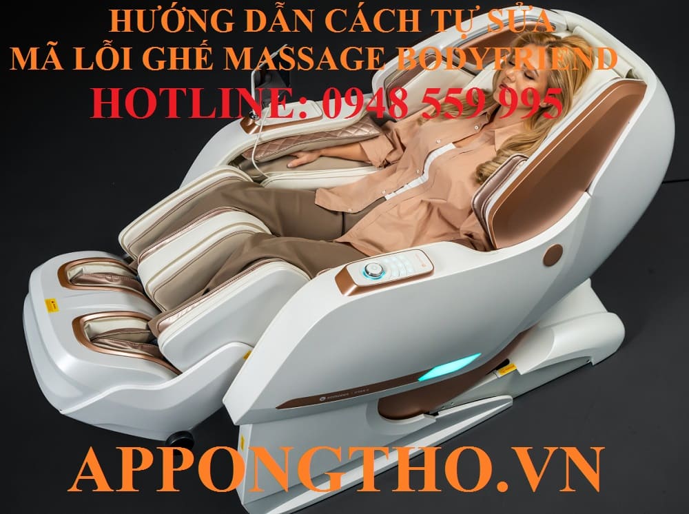 Cách phòng tránh ghế Massage Bodyfriend báo lỗi