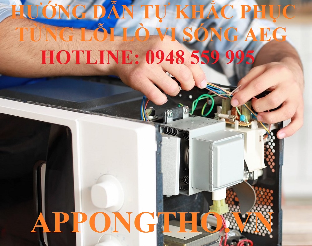 3. Khắc phục quá nhiệt (E19, E24, F131) trên lò vi sóng AEG