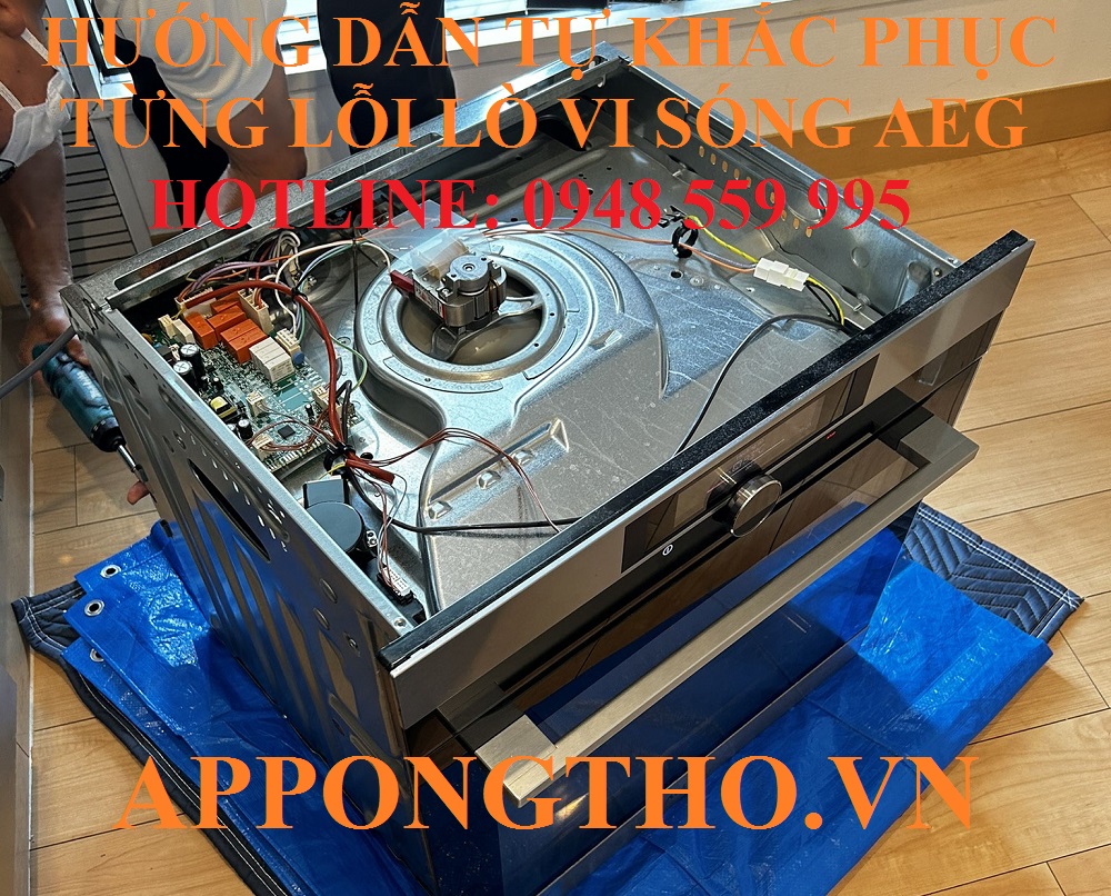 Dịch vụ sửa lỗi trên lò vi sóng AEG uy tín