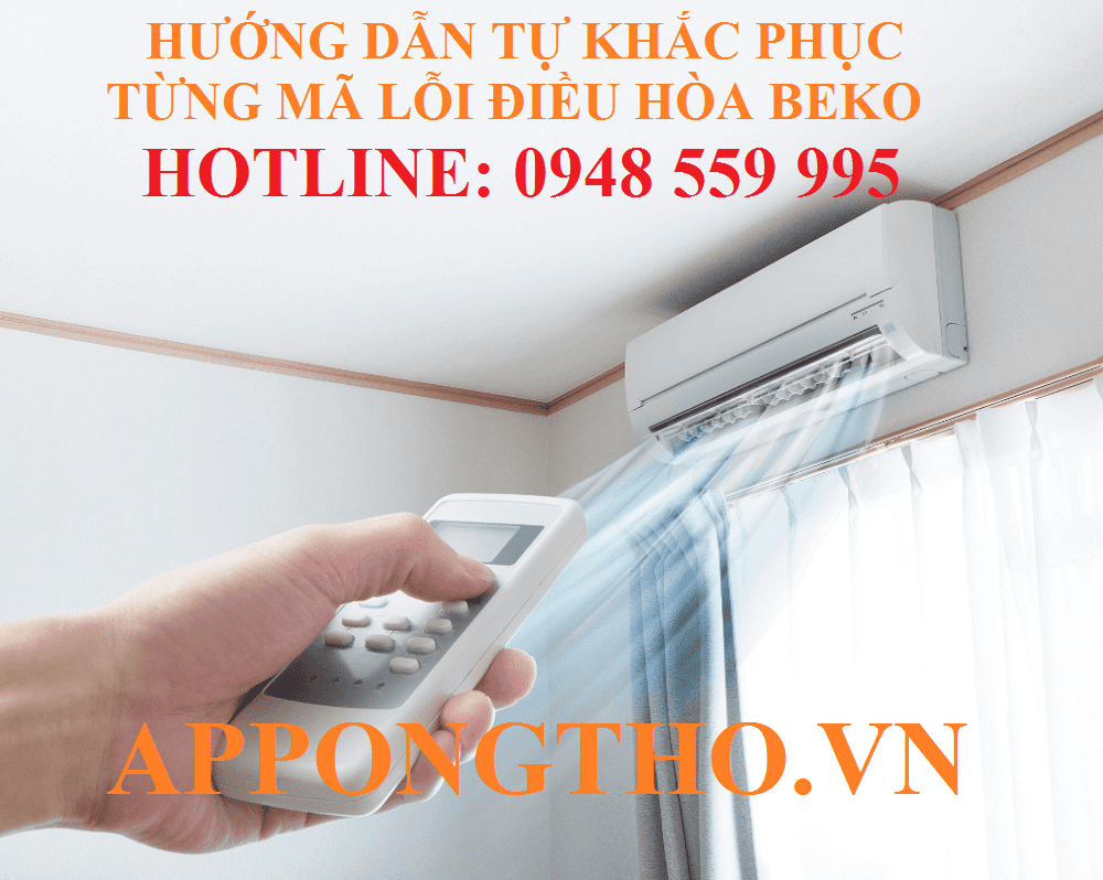 2. Điều hòa Beko báo lỗi E2, Ff08 – Cảm biến lạnh