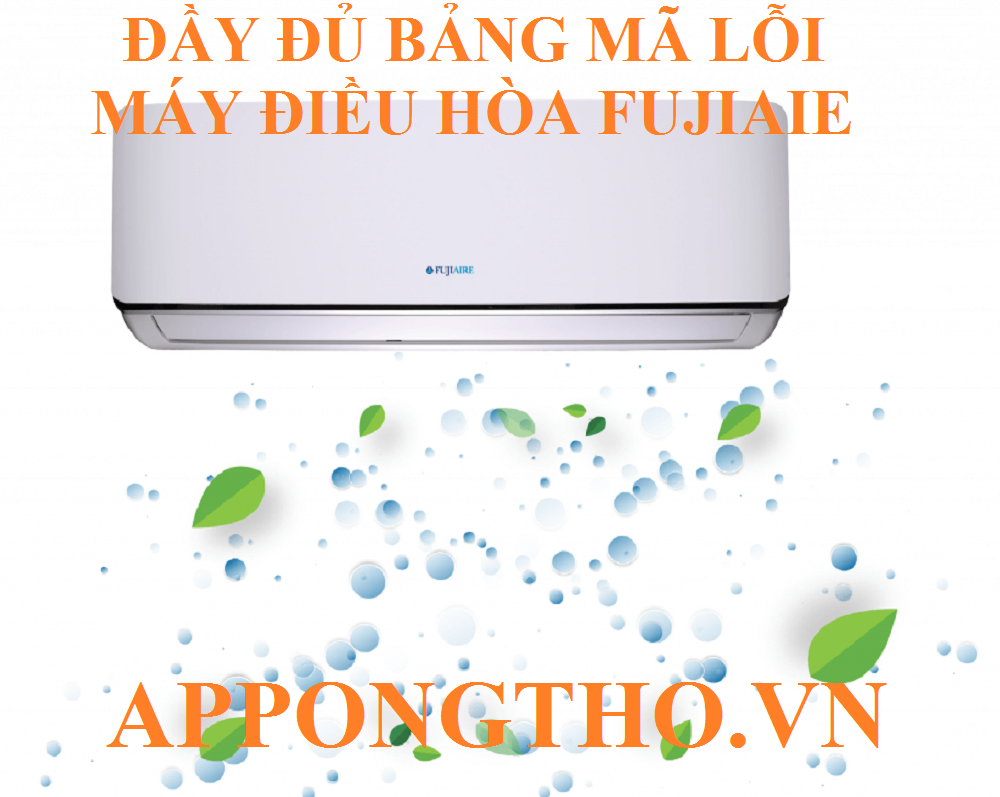 1️⃣5️⃣ Khắc phục lỗi DC bus (P1) trên điều hòa Fujiaire