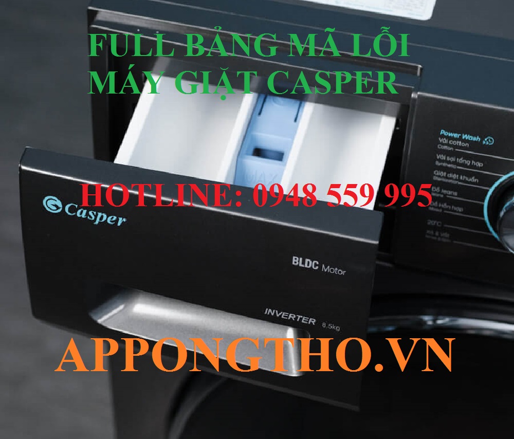 ✅ 8. Lỗi kết nối, nguồn hoặc board mạch (EC, EH, F6, FI)
