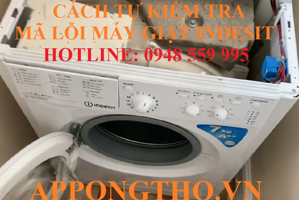 Dịch vụ sửa lỗi máy giặt Indesit uy tín tại App ong Thợ
