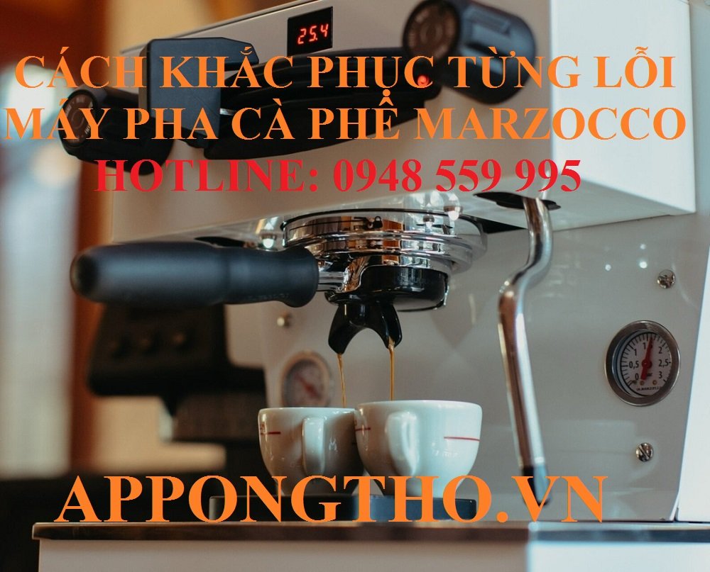 1. Khắc phục thiếu nước (Autofill / Tank) trên máy pha Cafe La Marzocco