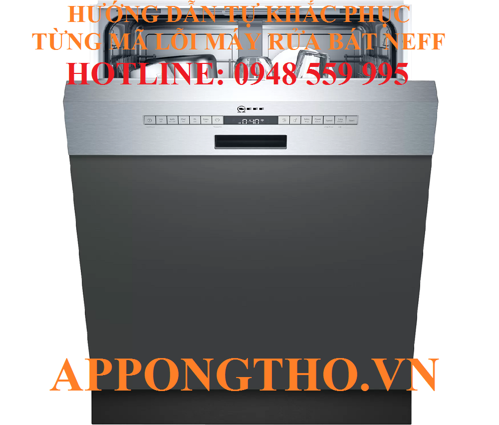 Dịch vụ sửa mã lỗi máy rửa bát Neff