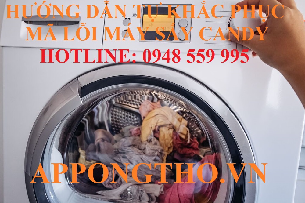 19. Khắc phục cửa (E29) trên máy sấy Candy