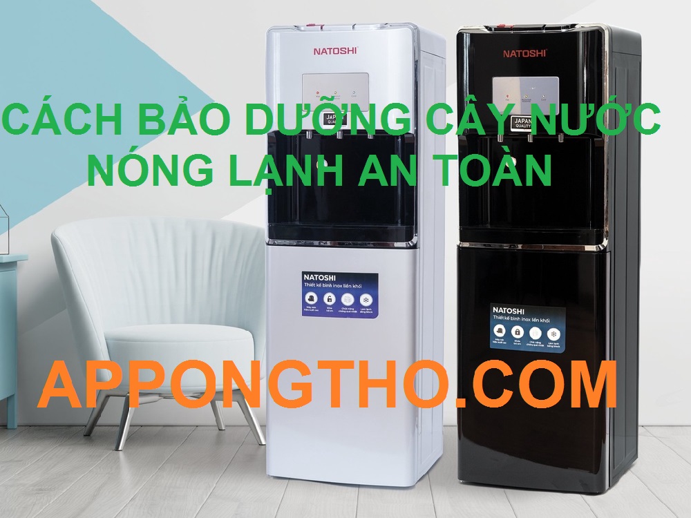 Quy Trình Vệ Sinh Bảo Dưỡng Cây Nước Nóng Lạnh Chuẩn An Toàn