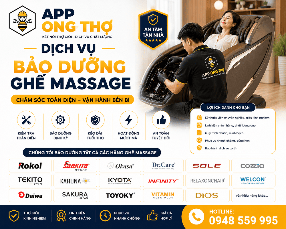 Bước 8: Bảo dưỡng động cơ truyền động