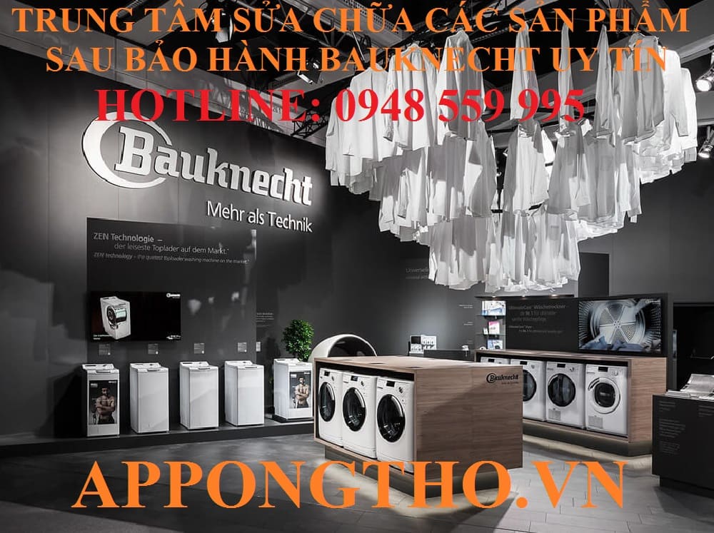 Điều khoản & dịch vụ sửa chữa bảo hành Bauknecht