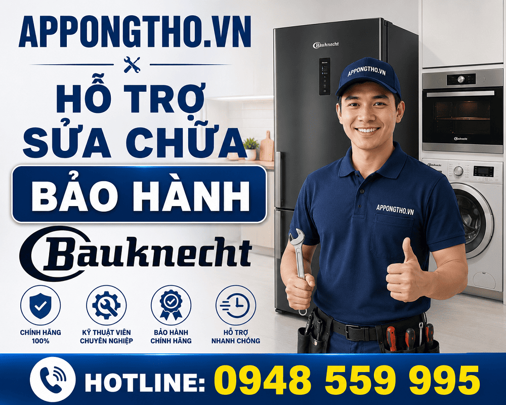 Sửa chữa bảo hành sản phẩm Bauknecht là gì?