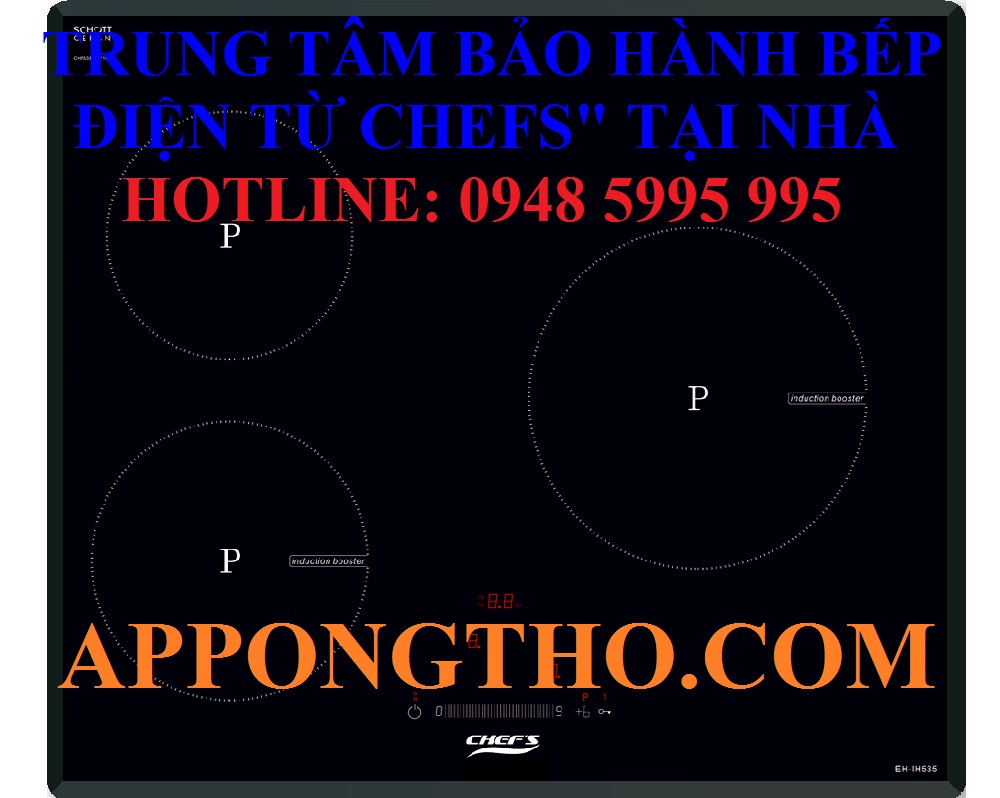 #23. Trung tâm bảo hành bếp điện từ Chefs – Quảng Ngãi & Kon Tum