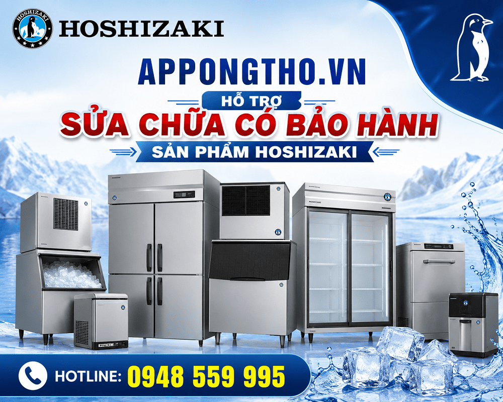 5 Cách tìm thợ sửa chữa Hoshizaki uy tín gần nhà