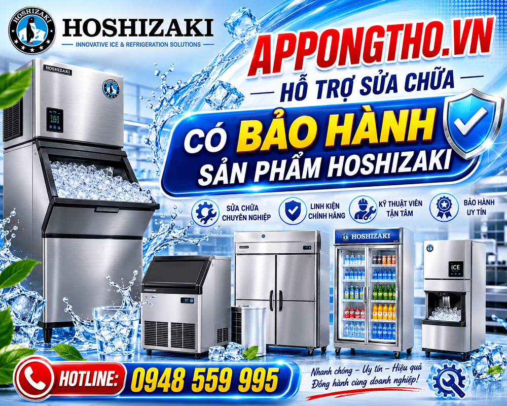 Sửa chữa bảo hành sản phẩm Hoshizaki là gì?