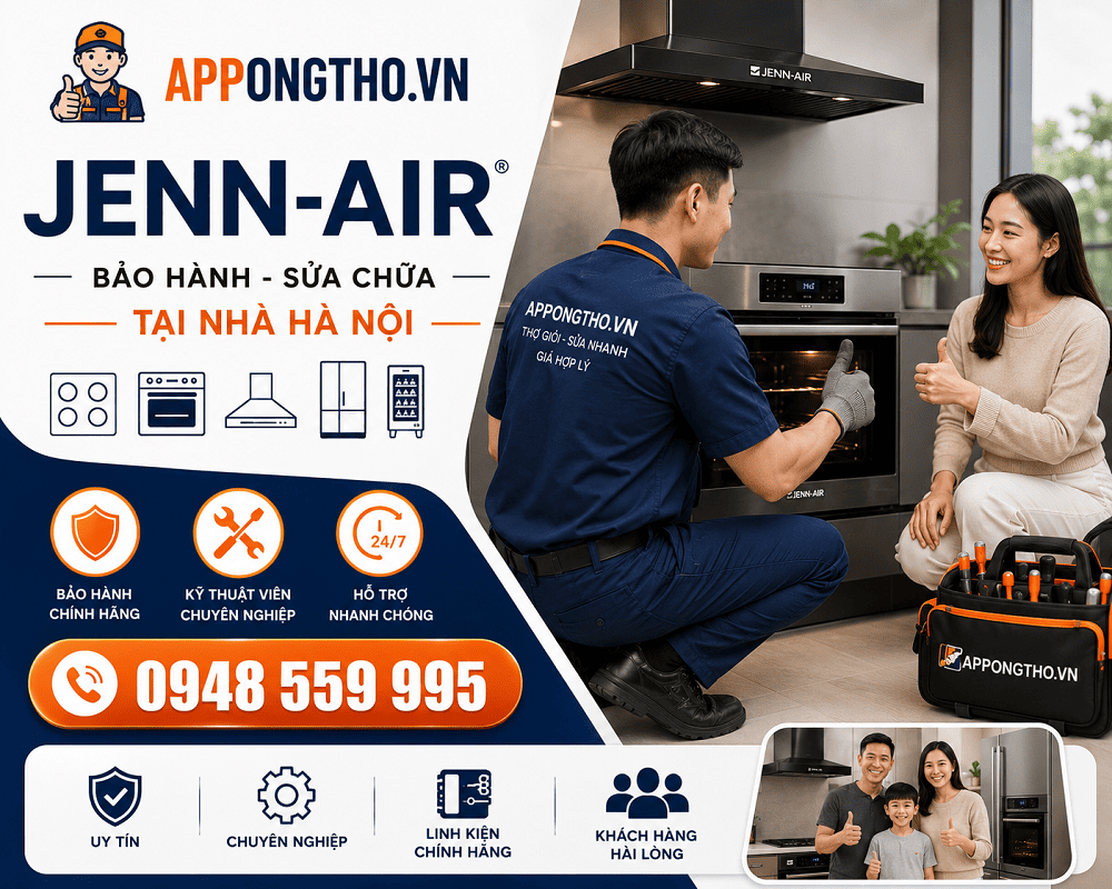 26. Sửa chữa sản phẩm Jenn-Air tại Thanh Oai - Hà Nội