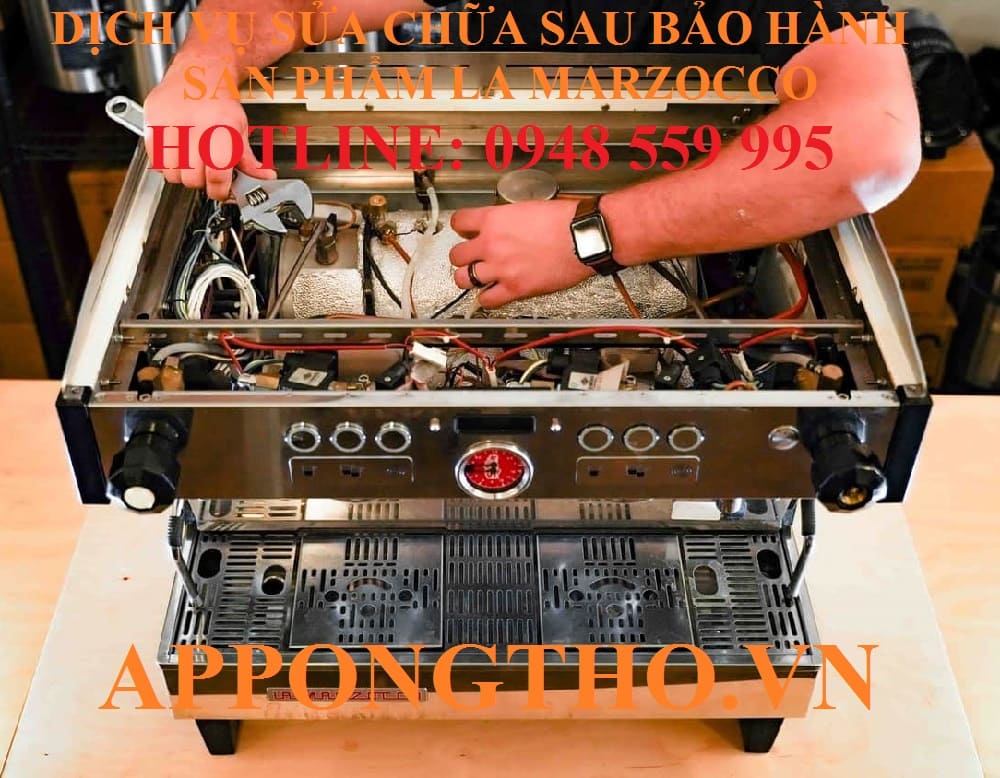 13. Sửa chữa ngoài bảo hành La Marzocco tại Thanh Trì - Hà Nội