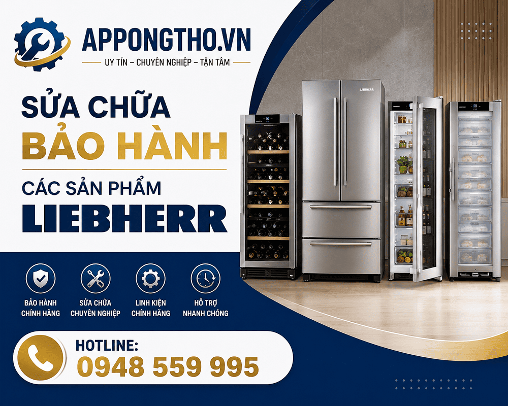 16. Sửa chữa sản phẩm Liebherr tại nhà Chương Mỹ, Hà Nội