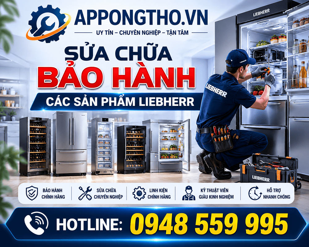 30 Địa chỉ sửa chữa sau bảo hành Liebherr tại nhà Hà Nội