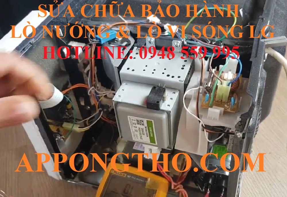 13 – Sửa chữa bảo hành lò vi sóng LG & lò nướng LG tại Quận 7 – TP.HCM