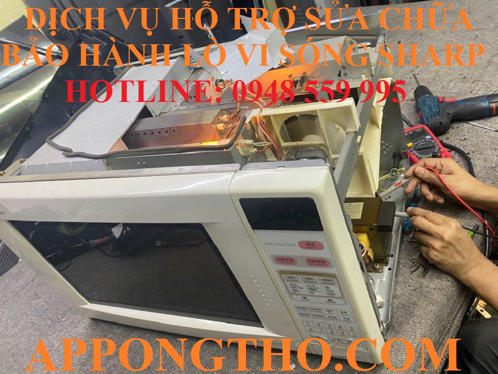 ✅ 33. Sửa chữa bảo hành lò vi sóng Sharp tại Quảng Trị – Quảng Bình