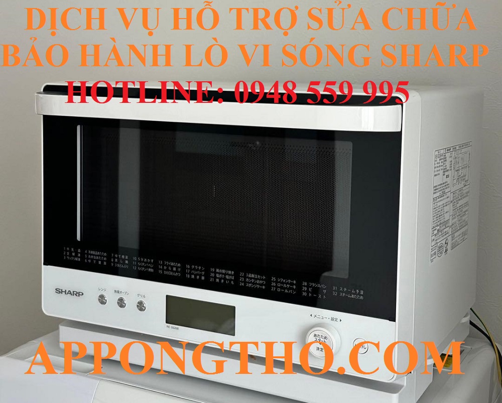 ✅ 24. Trung tâm sửa chữa bảo hành lò vi sóng Sharp tại Lai Châu