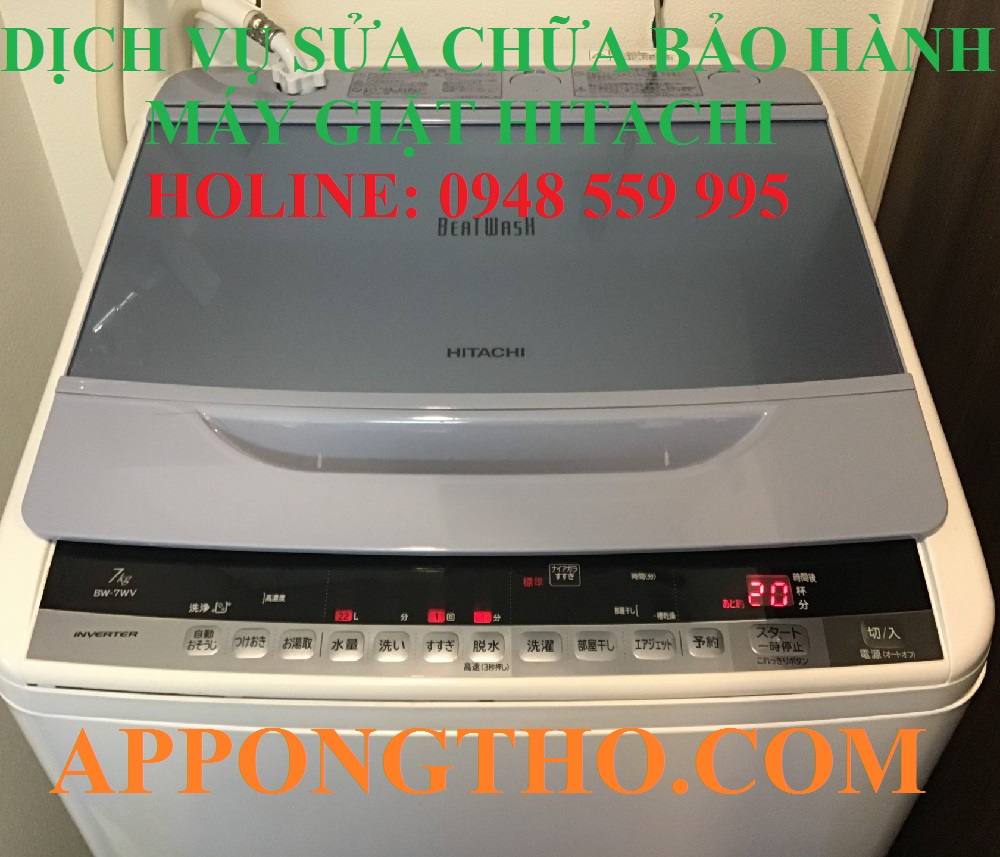 25. Trung tâm sửa chữa bảo hành máy giặt Hitachi – Thanh Hóa