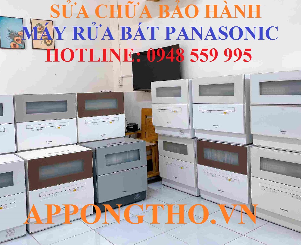 44. Sửa chữa bảo hành máy rửa chén Panasonic tại Đồng Tháp - Tiền Giang