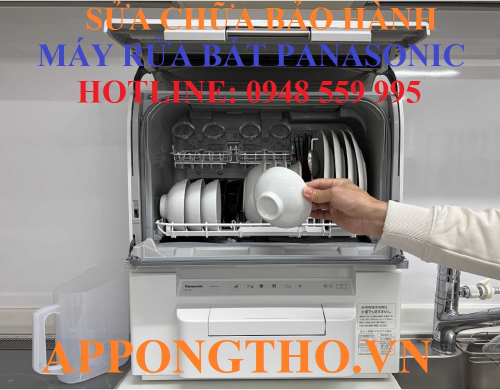 35. Sửa chữa bảo hành máy rửa chén Panasonic tại Quảng Ngãi - Kon Tum