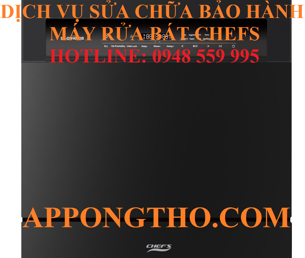#17. Sửa chữa bảo hành máy rửa bát Chefs tại Quảng Ninh