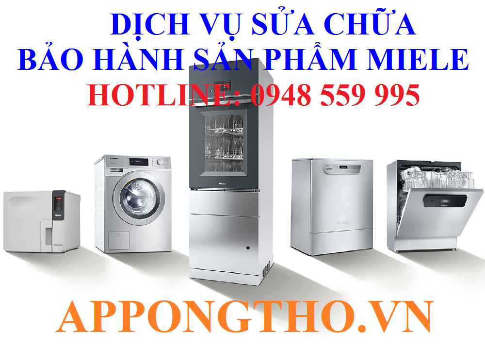 1 – Sửa chữa sau bảo hành thiết bị Miele tại Ba Đình - Hà Nội