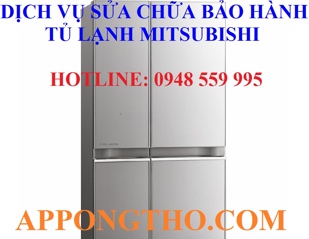 6. Tủ Lạnh Mitsubishi Bị Đóng Tuyết Dày Ở Ngăn Đá