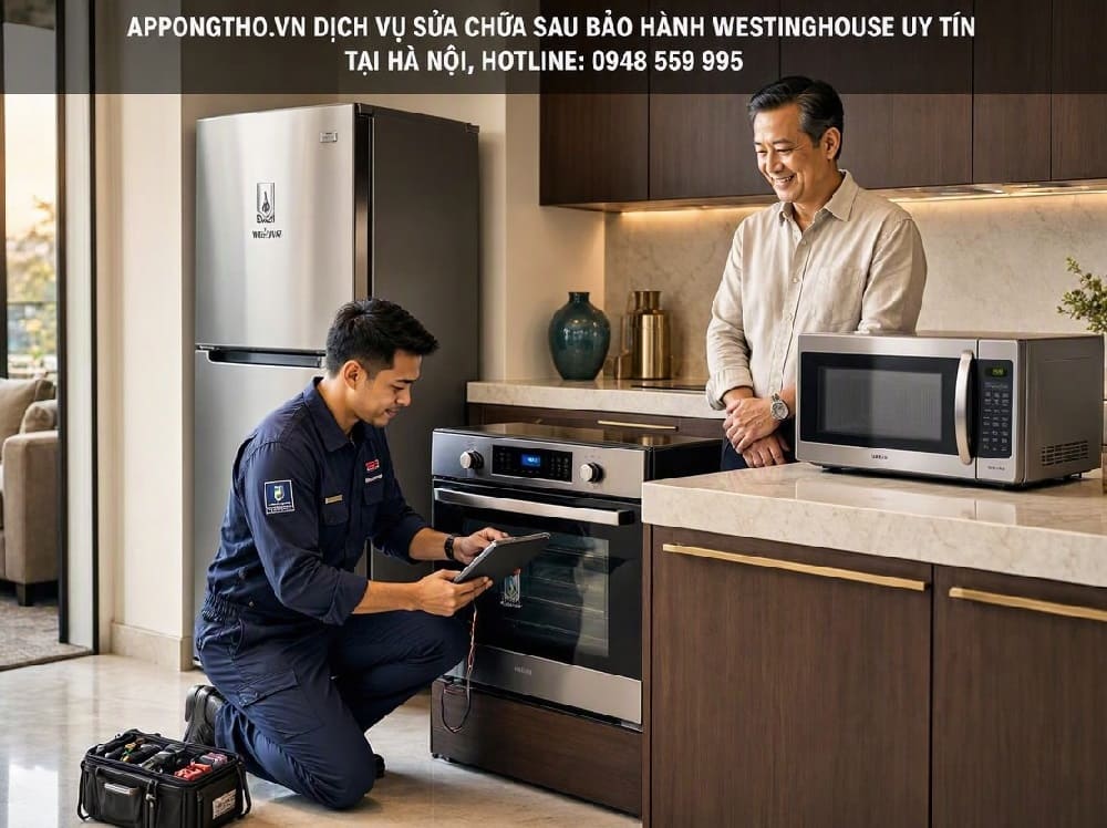 12. Sửa chữa sau bảo hành Westinghouse tại Nam Từ Liêm - Hà Nội