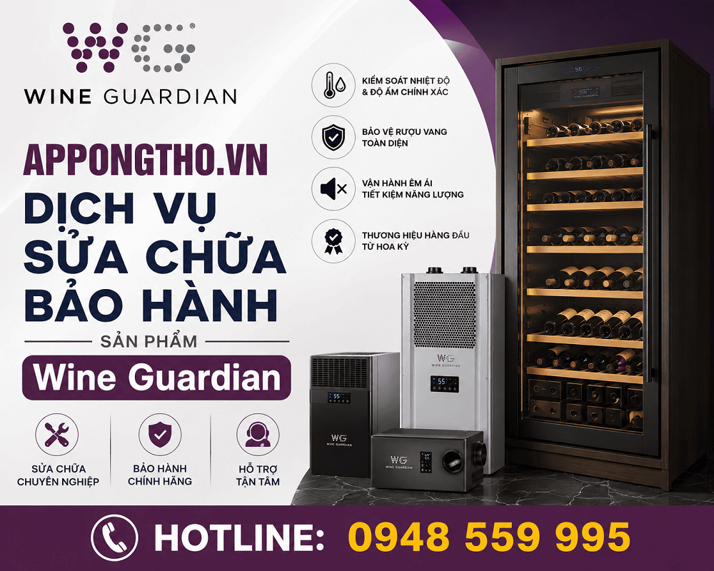 18. Sửa chữa sản phẩm Wine Guardian tại Hoài Đức - Hà Nội