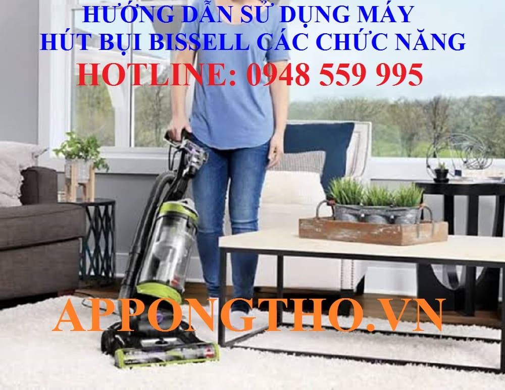 12. Cài đặt Báo nước bẩn – Tank máy hút bụi Bissell