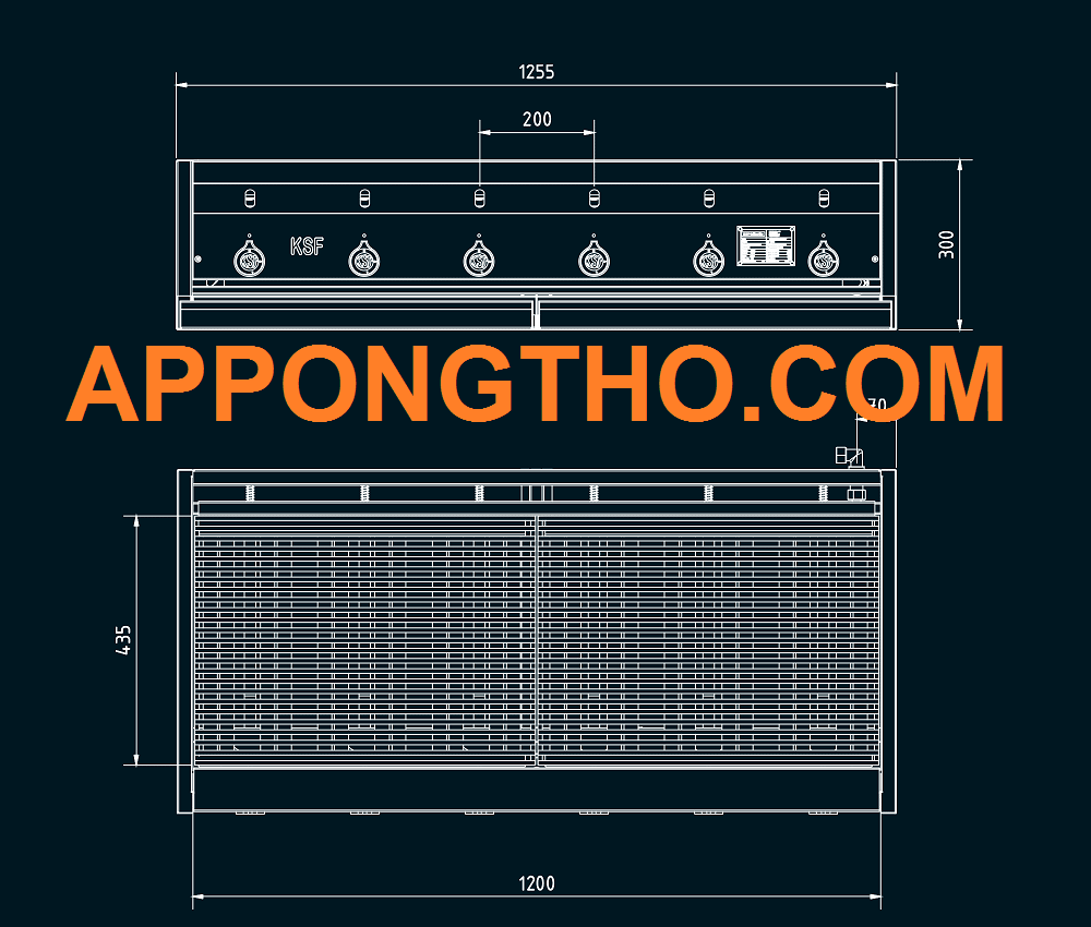 Cách tính cửa gió hồi khi vẽ điều hòa âm trần CAD