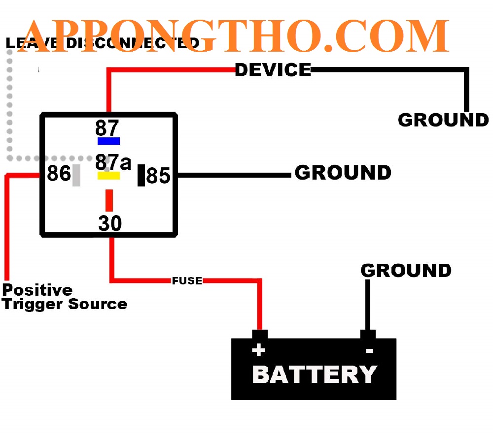 Relay 5 Chân Là Gì? Cách Xác Định Chân Rơ le 5 Chân Nhanh