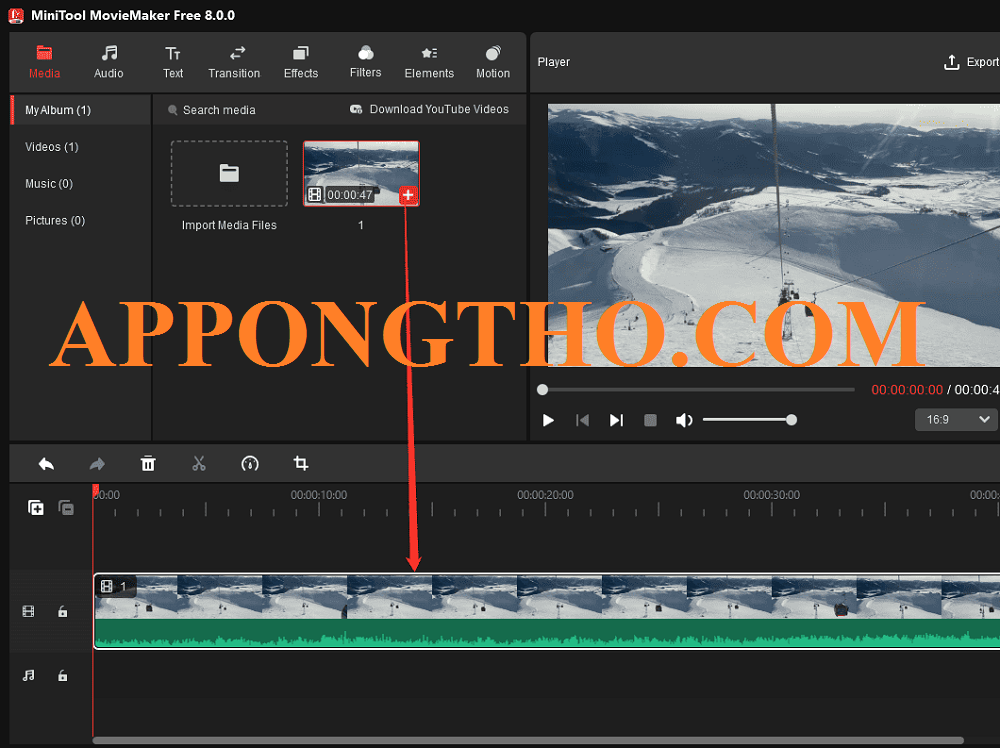 cắt ghép video trên máy tính win 7