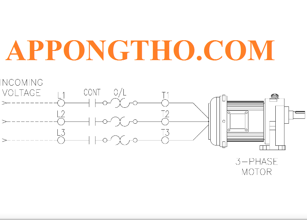 Vẽ sơ đồ trải động cơ 3 pha không đồng bộ