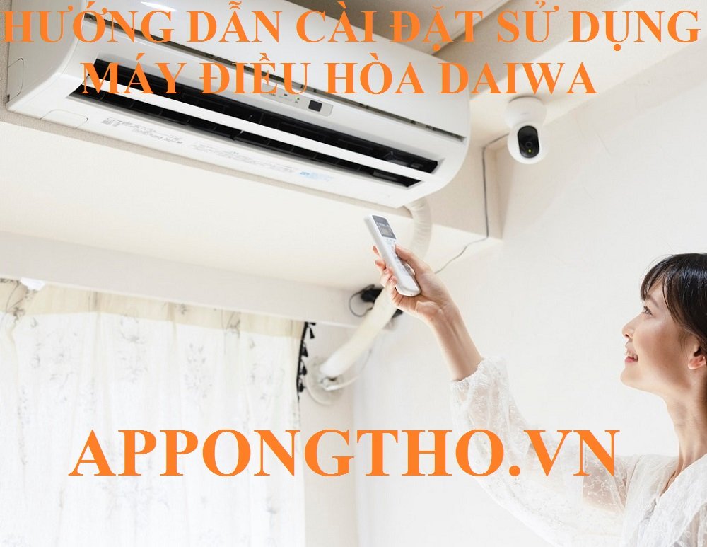 14. Cài đặt Tiết kiệm điện (ECO 🍃) trên điều hòa Daiwa