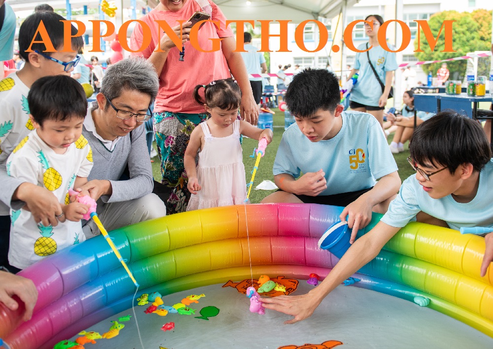 Gian hàng ẩm thực của học sinh là gì?