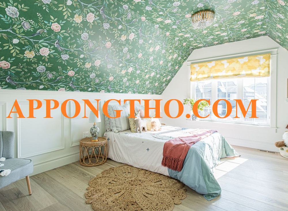 5. Giấy Dán Trần Phong Cách Bohemian