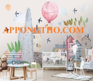 Tốp 16 Giấy Dán Tường Trường Mầm Non, Phòng Trẻ Em Đẹp Nhất