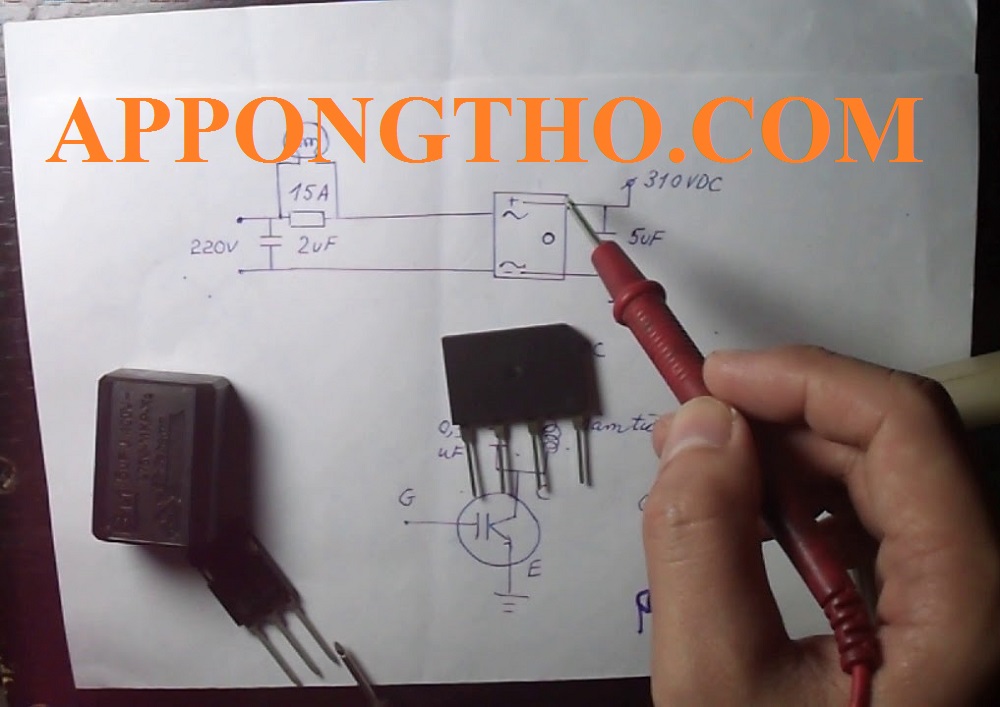 Cách tính IGBT bếp từ khi cần thay thế