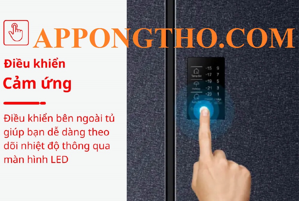 Cấu tạo khóa cửa tủ lạnh